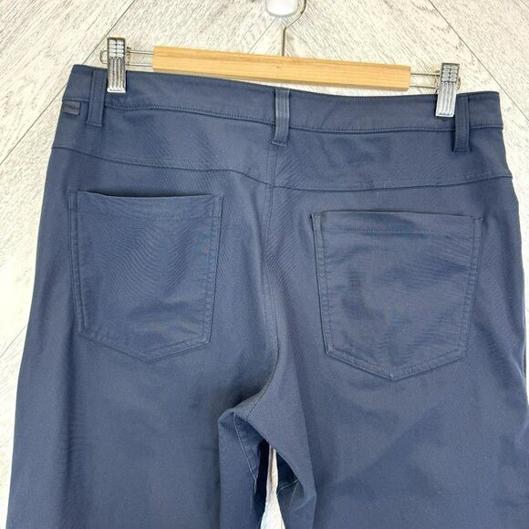 Lululemon ABC Pants Classic Warpstreme Mens Size 31x 30 Navy Blue Chino Stretch - Picture 4 of 6